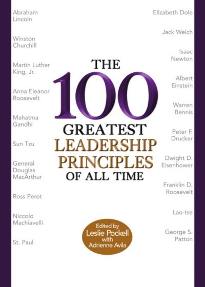 The 100 greatest leadership principles of all time [electronic resource] / edited by Leslie Pockell with Adrienne Avila.